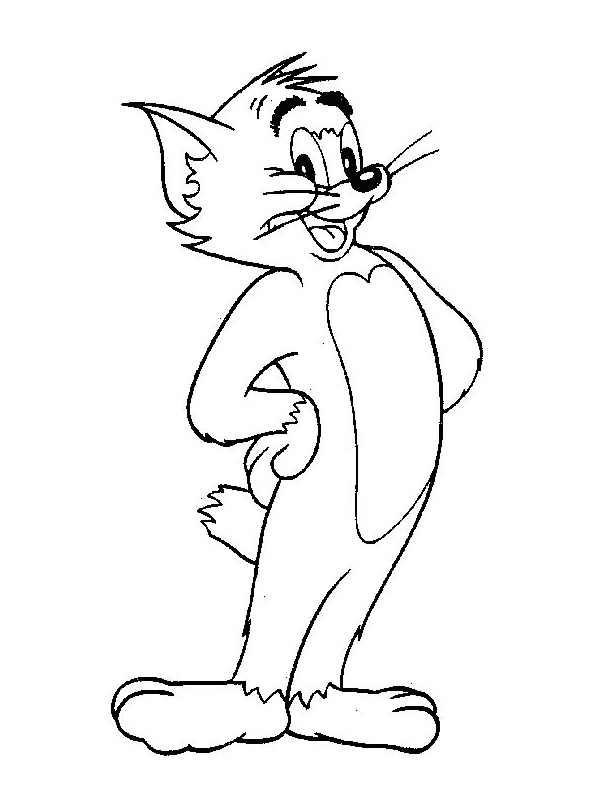 Dibujos de Tom and Jerry #24185 (Dibujos animados) para colorear y pintar –  Páginas para imprimir