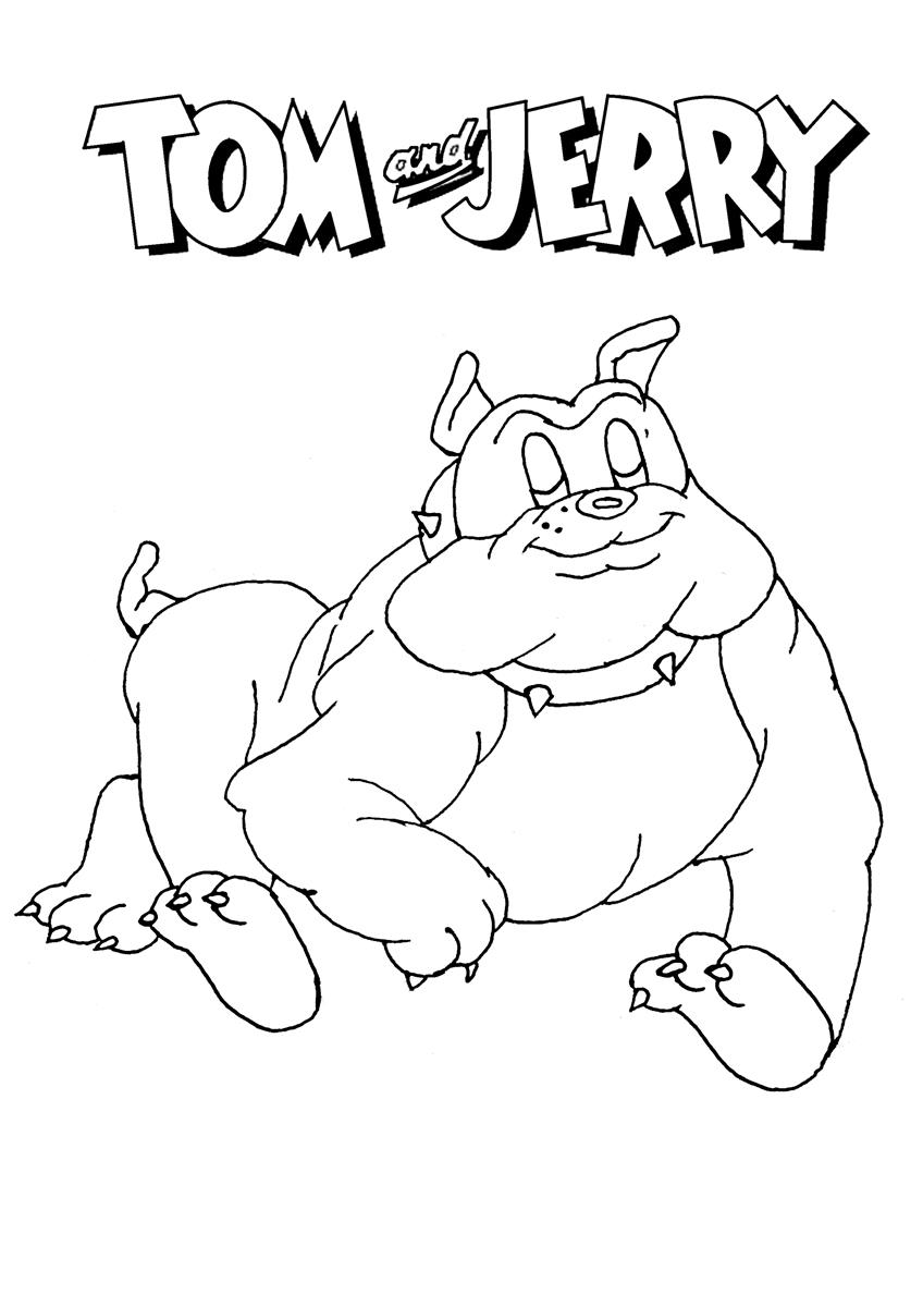 Dibujos de Tom and Jerry #24258 (Dibujos animados) para colorear – Páginas  imprimibles gratis