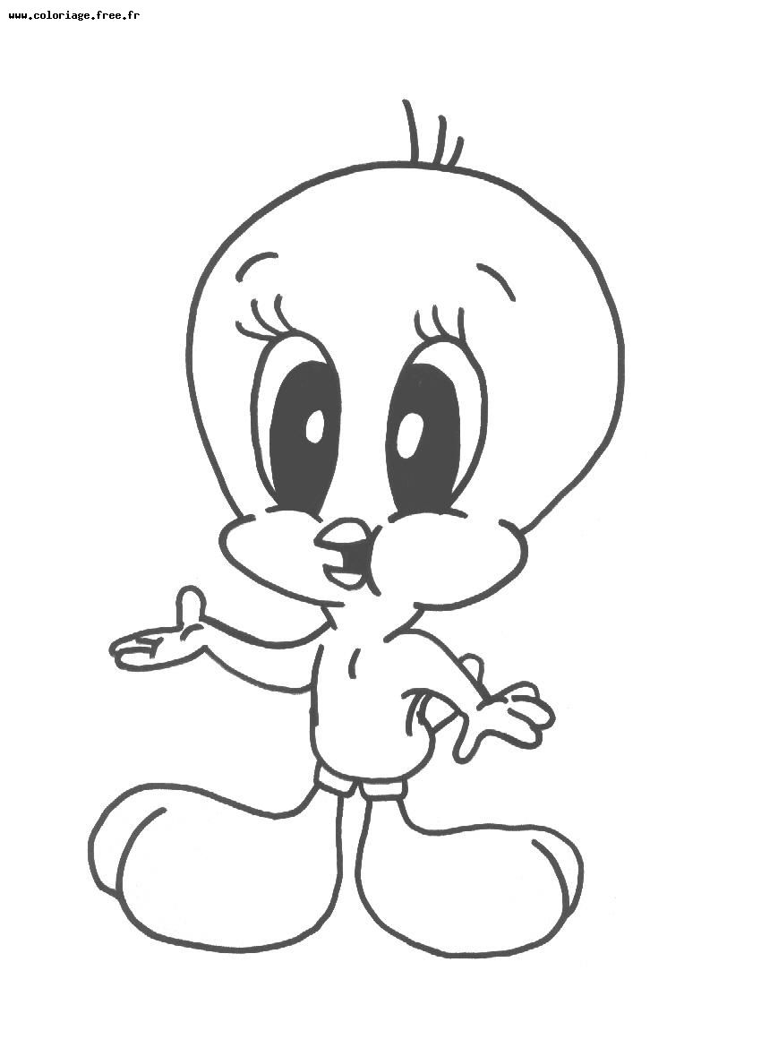 Dibujo para colorear: Tweety and Sylvester (Dibujos animados) #29269 - Dibujos para Colorear e Imprimir Gratis