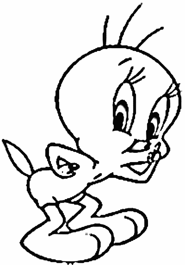 Dibujo para colorear: Tweety and Sylvester (Dibujos animados) #29318 - Dibujos para Colorear e Imprimir Gratis