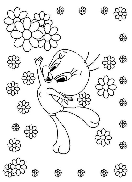Dibujos de Tweety and Sylvester #29327 (Dibujos animados) para colorear –  Páginas imprimibles gratis