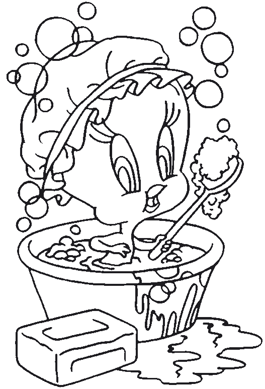Dibujo para colorear: Tweety and Sylvester (Dibujos animados) #29334 - Dibujos para Colorear e Imprimir Gratis