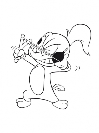 Dibujo para colorear: Woody Woodpecker (Dibujos animados) #28425 - Dibujos para Colorear e Imprimir Gratis