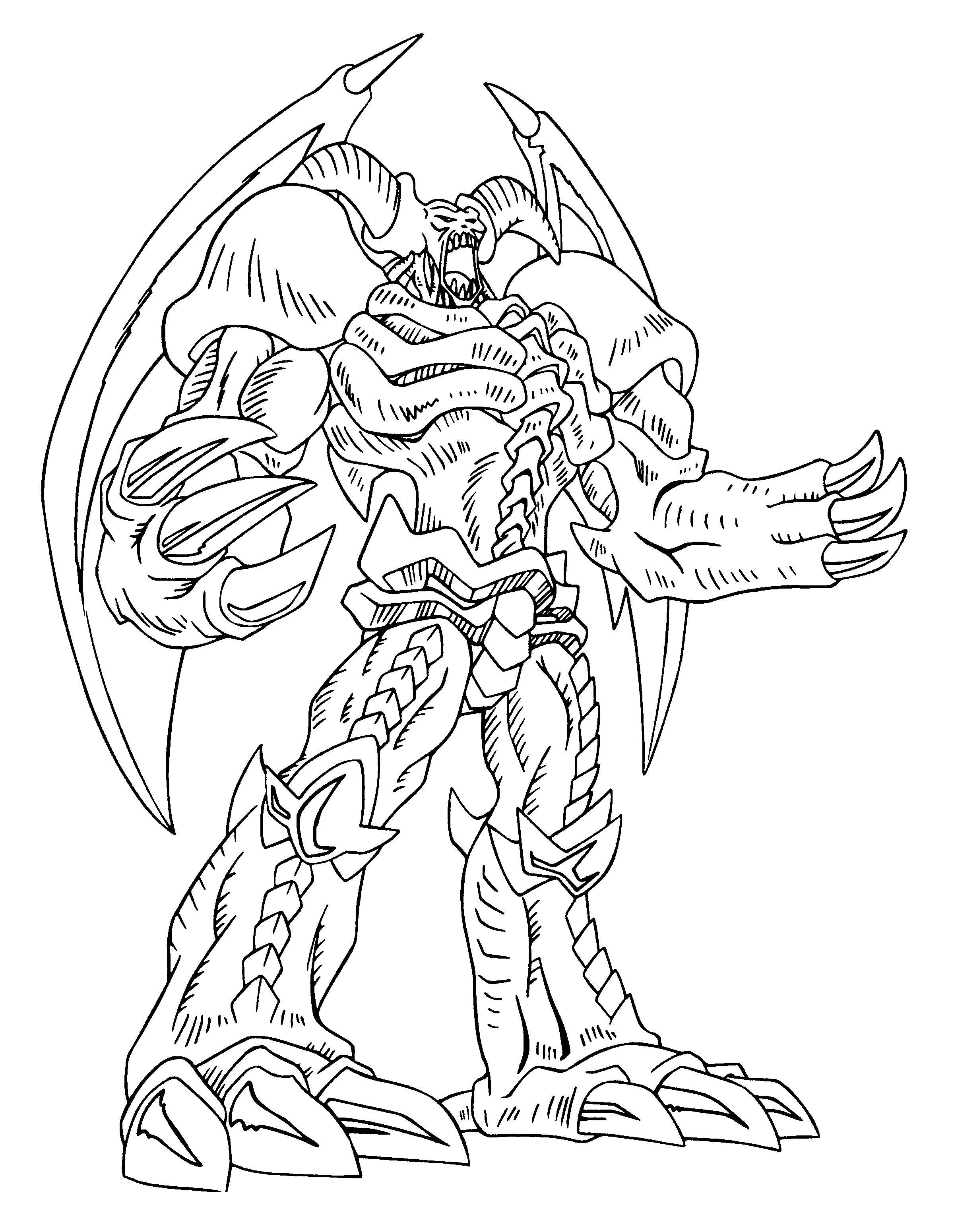 Dibujo para colorear: Yu-Gi-Oh! (Dibujos animados) #52968 - Dibujos para Colorear e Imprimir Gratis