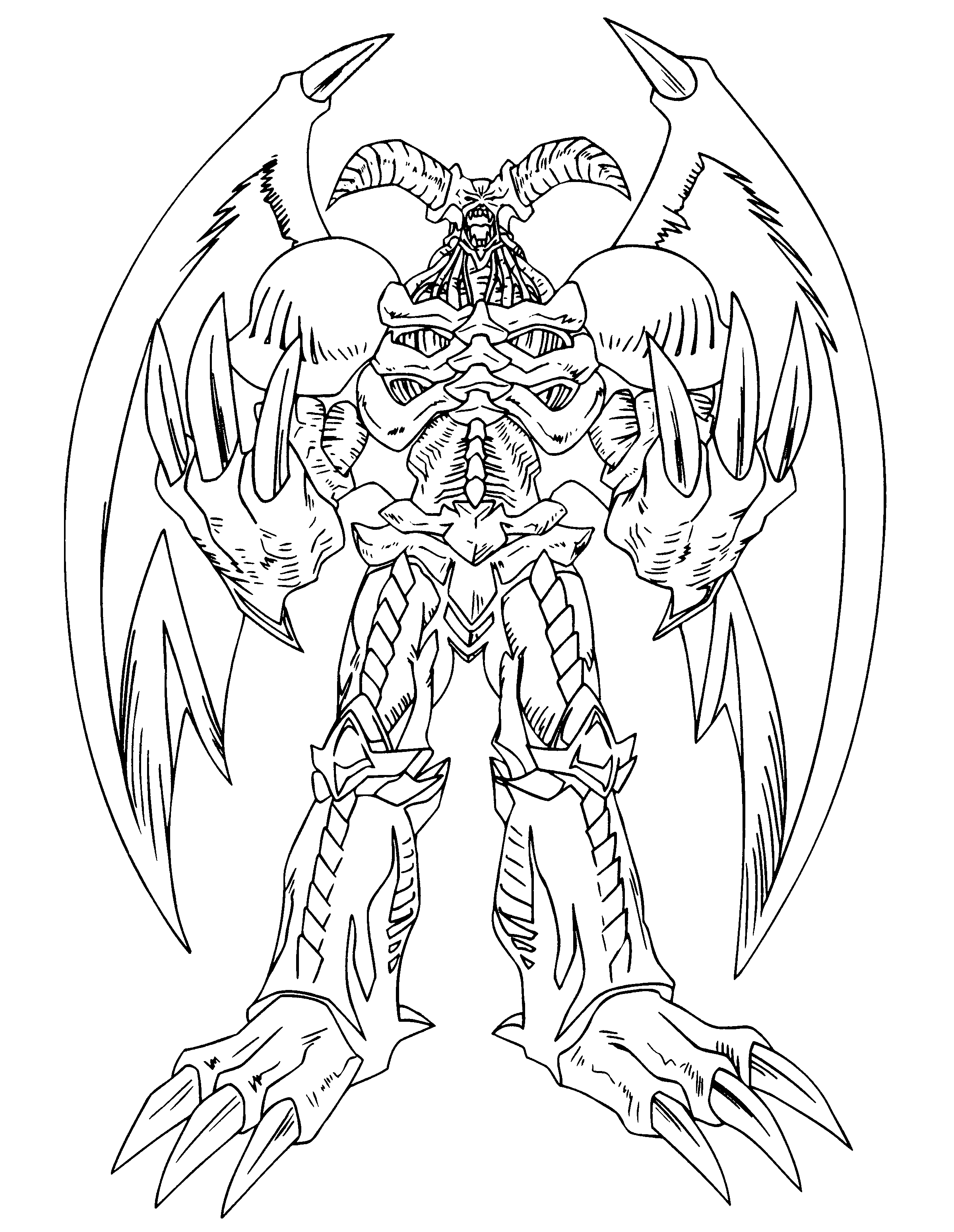 Dibujo para colorear: Yu-Gi-Oh! (Dibujos animados) #52996 - Dibujos para Colorear e Imprimir Gratis