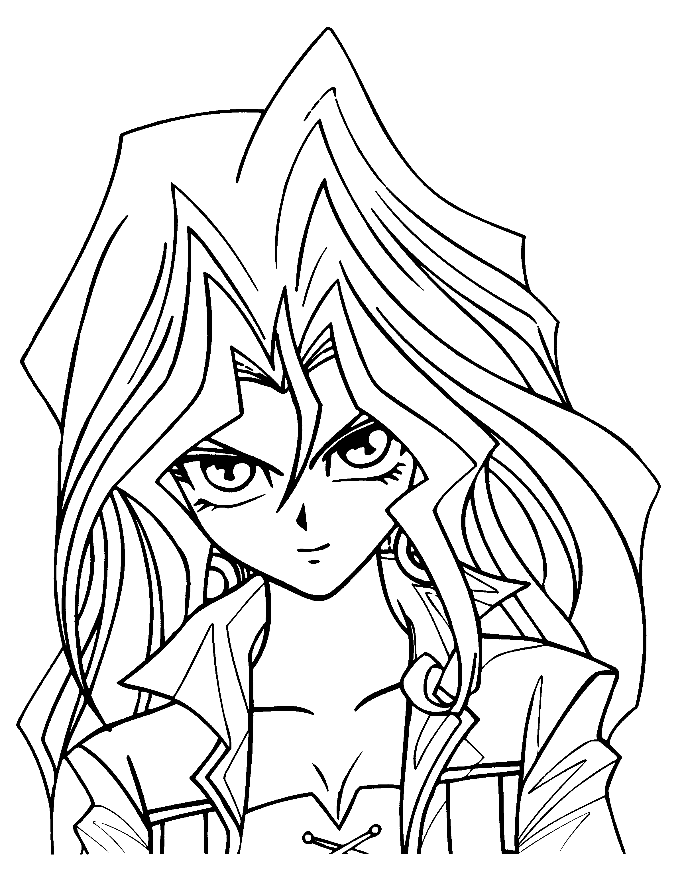 Dibujo para colorear: Yu-Gi-Oh! (Dibujos animados) #52998 - Dibujos para Colorear e Imprimir Gratis