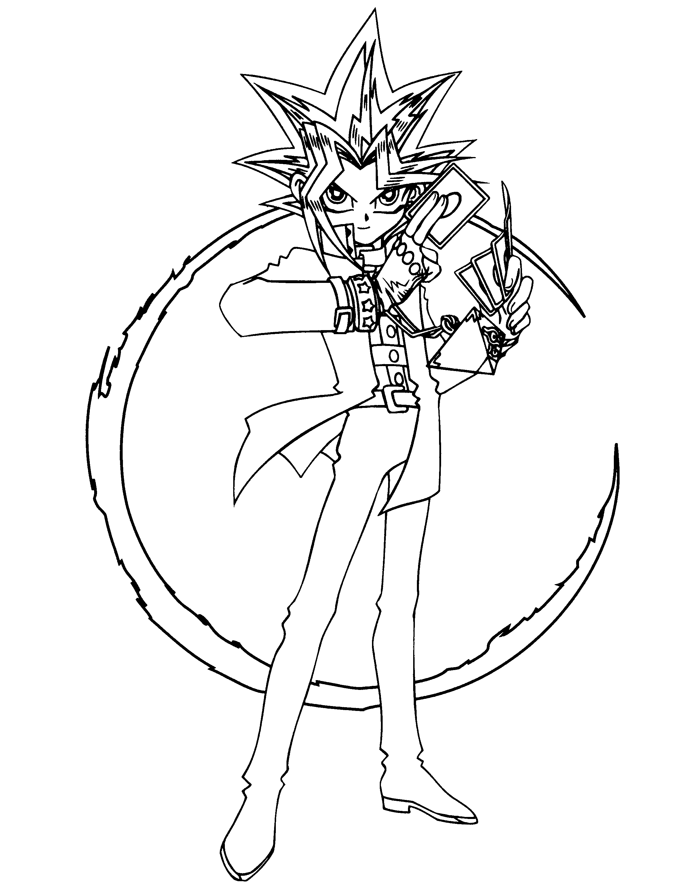 Dibujo para colorear: Yu-Gi-Oh! (Dibujos animados) #53013 - Dibujos para Colorear e Imprimir Gratis