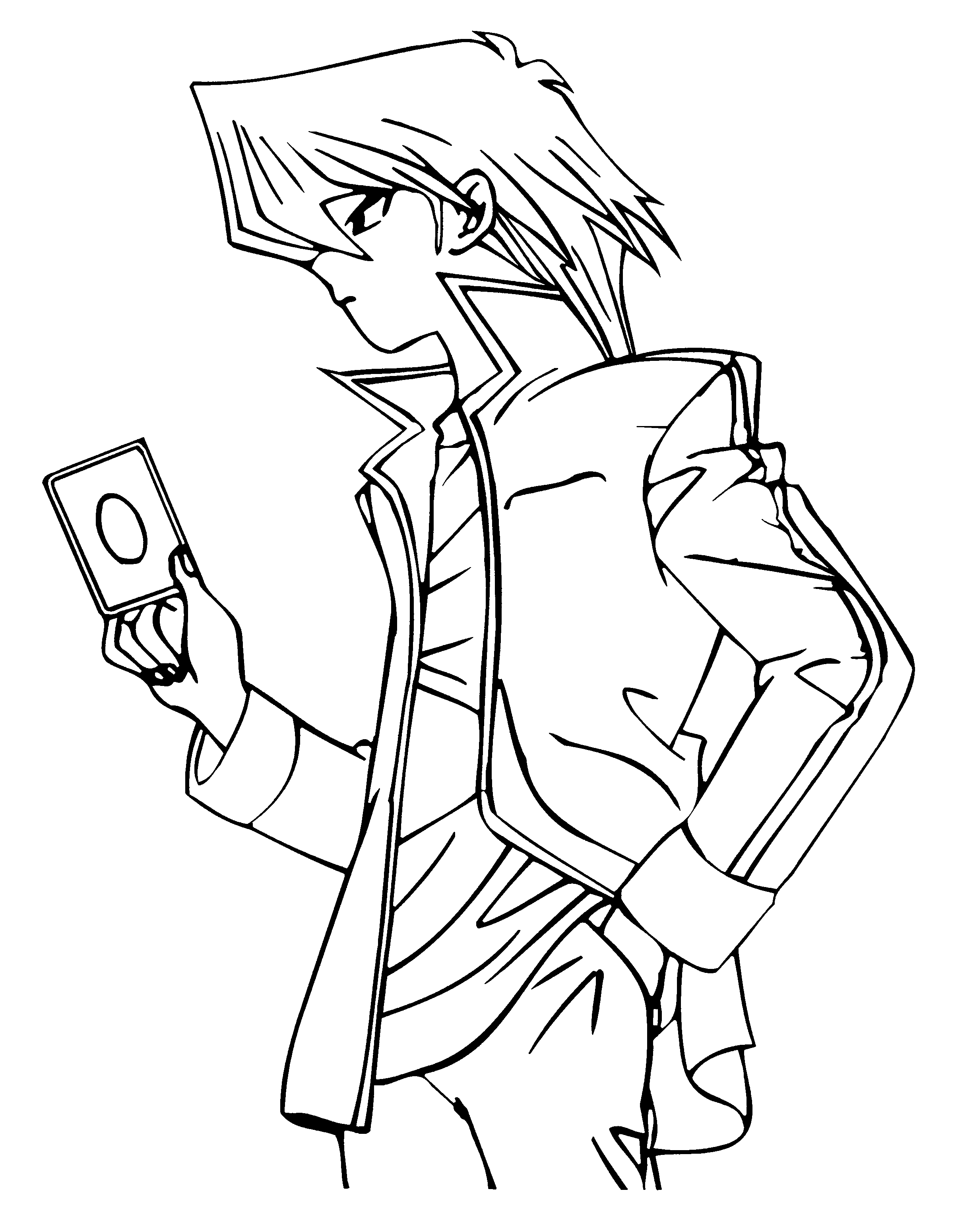 Dibujo para colorear: Yu-Gi-Oh! (Dibujos animados) #53014 - Dibujos para Colorear e Imprimir Gratis