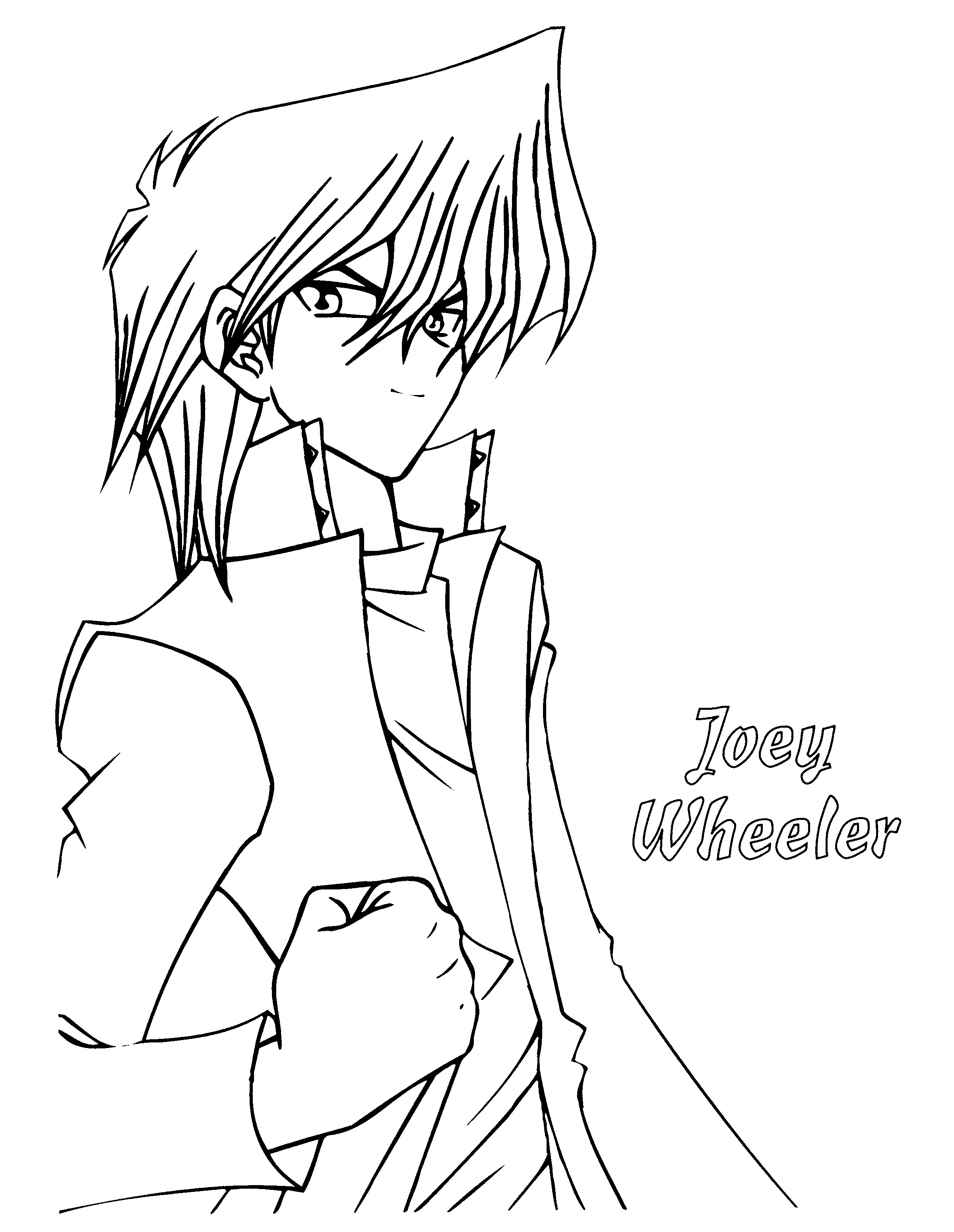 Dibujo para colorear: Yu-Gi-Oh! (Dibujos animados) #53015 - Dibujos para Colorear e Imprimir Gratis