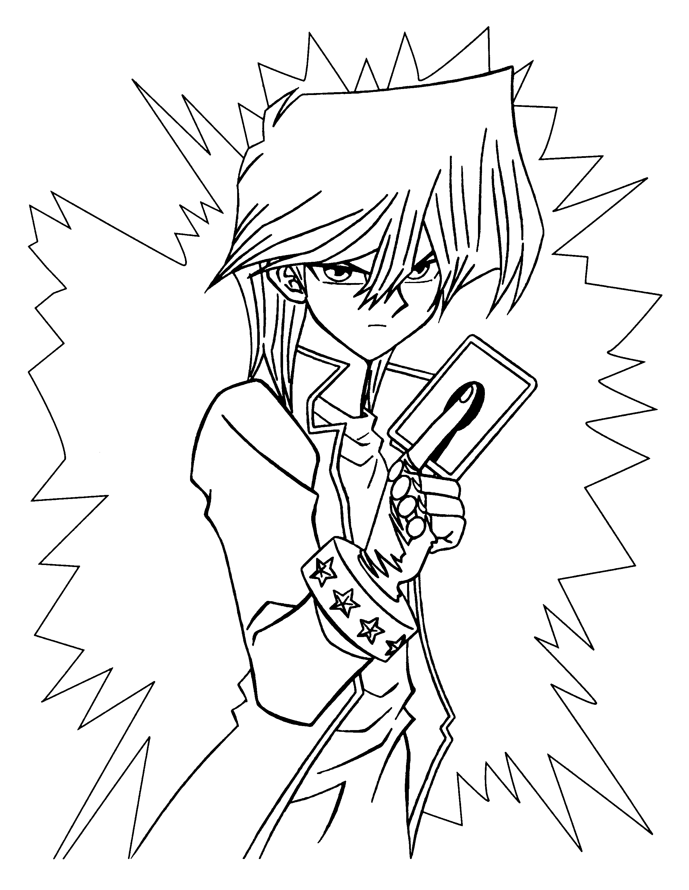 Dibujo para colorear: Yu-Gi-Oh! (Dibujos animados) #53022 - Dibujos para Colorear e Imprimir Gratis