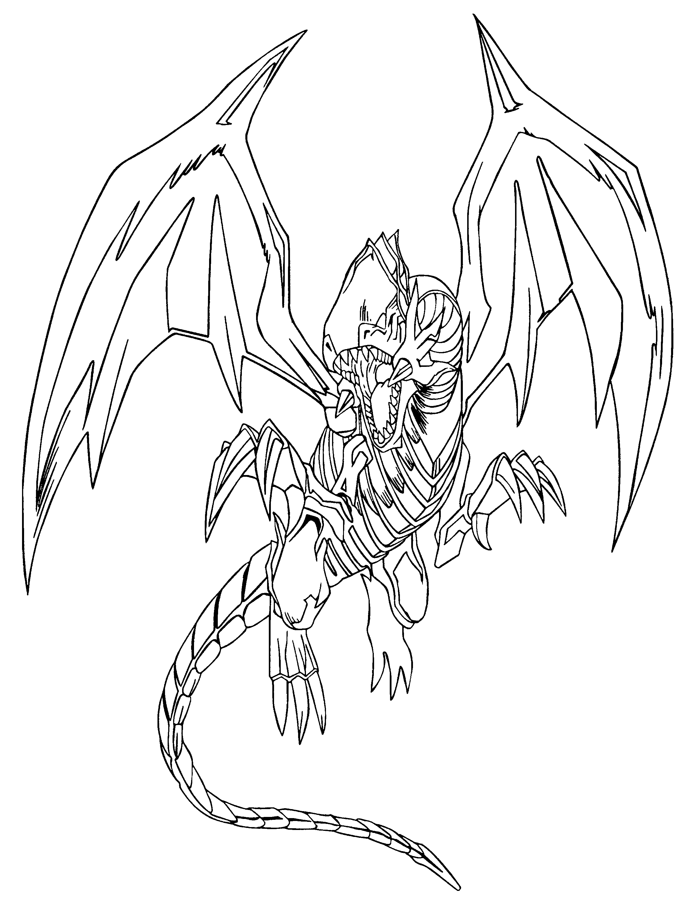 Dibujo para colorear: Yu-Gi-Oh! (Dibujos animados) #53024 - Dibujos para Colorear e Imprimir Gratis