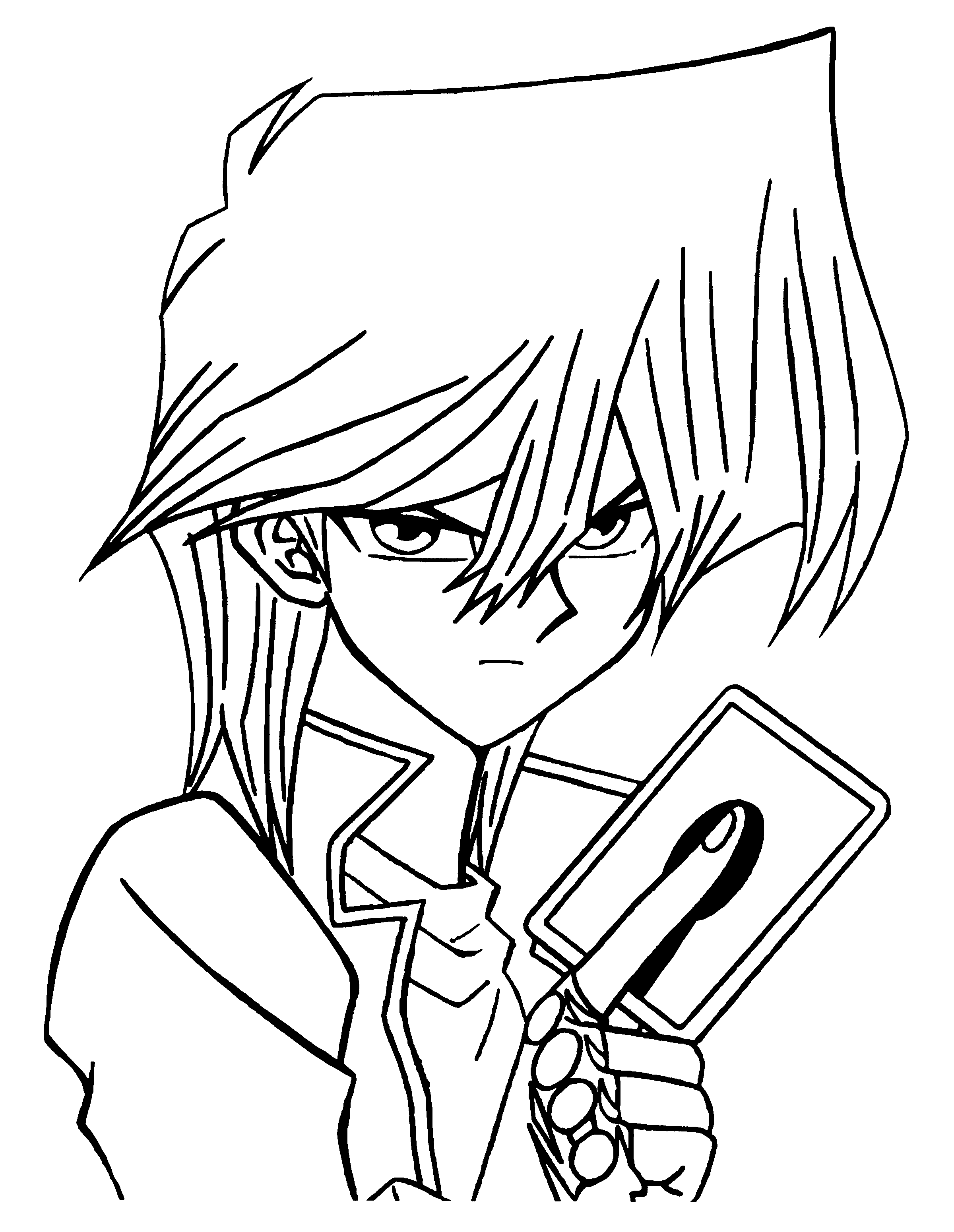 Dibujo para colorear: Yu-Gi-Oh! (Dibujos animados) #53041 - Dibujos para Colorear e Imprimir Gratis