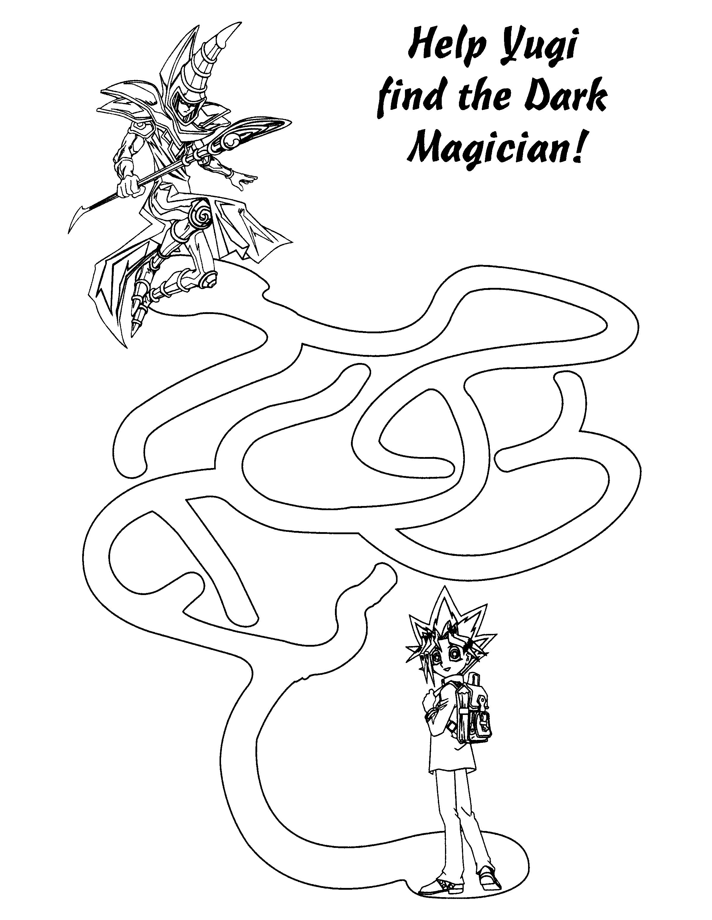 Dibujo para colorear: Yu-Gi-Oh! (Dibujos animados) #53051 - Dibujos para Colorear e Imprimir Gratis