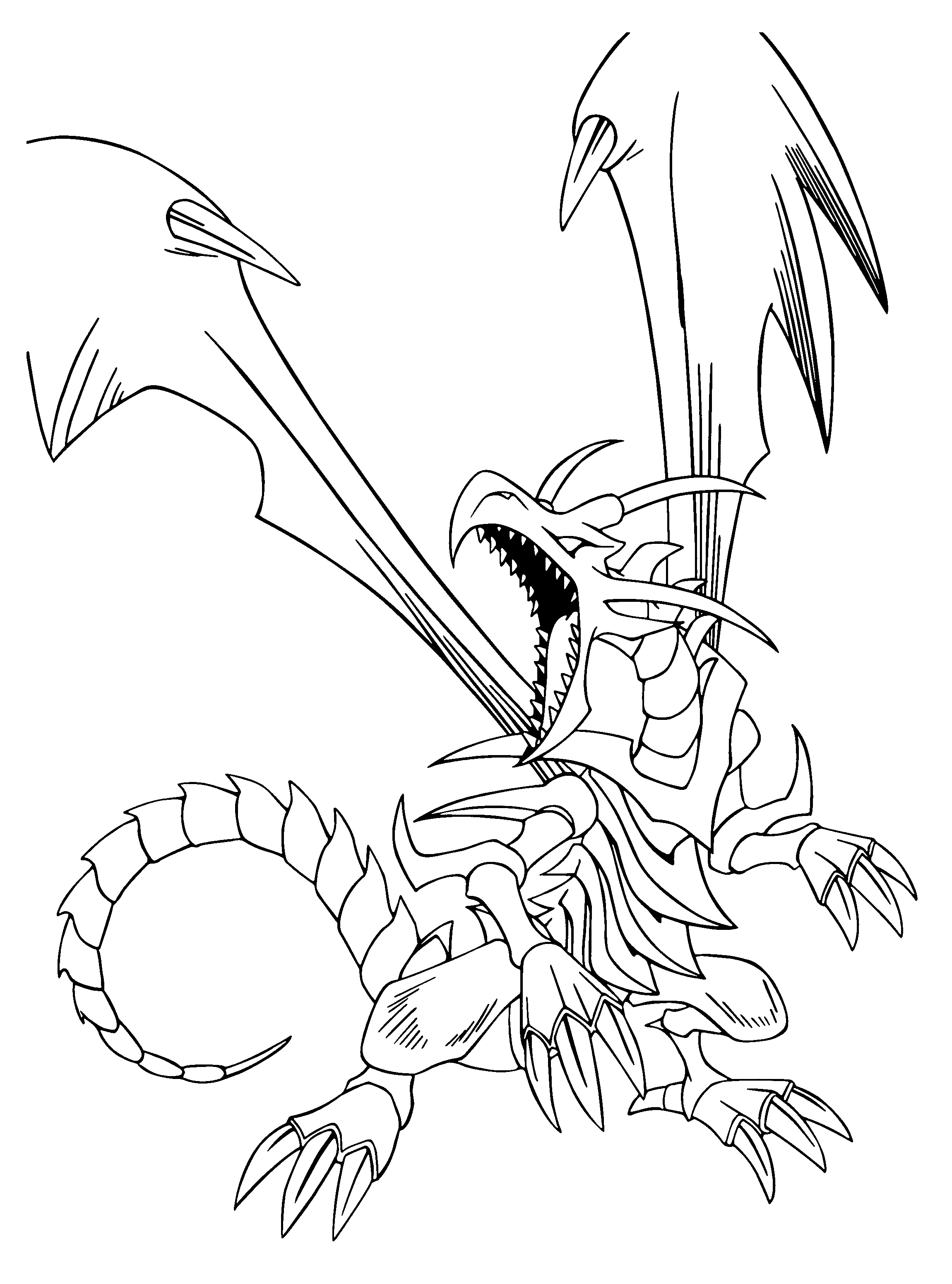 Dibujo para colorear: Yu-Gi-Oh! (Dibujos animados) #53063 - Dibujos para Colorear e Imprimir Gratis