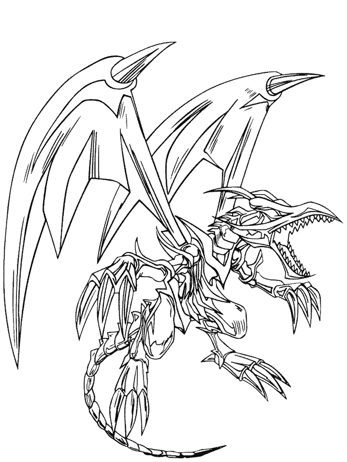 Dibujo para colorear: Yu-Gi-Oh! (Dibujos animados) #53064 - Dibujos para Colorear e Imprimir Gratis