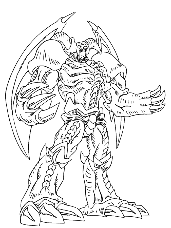 Dibujo para colorear: Yu-Gi-Oh! (Dibujos animados) #53069 - Dibujos para Colorear e Imprimir Gratis