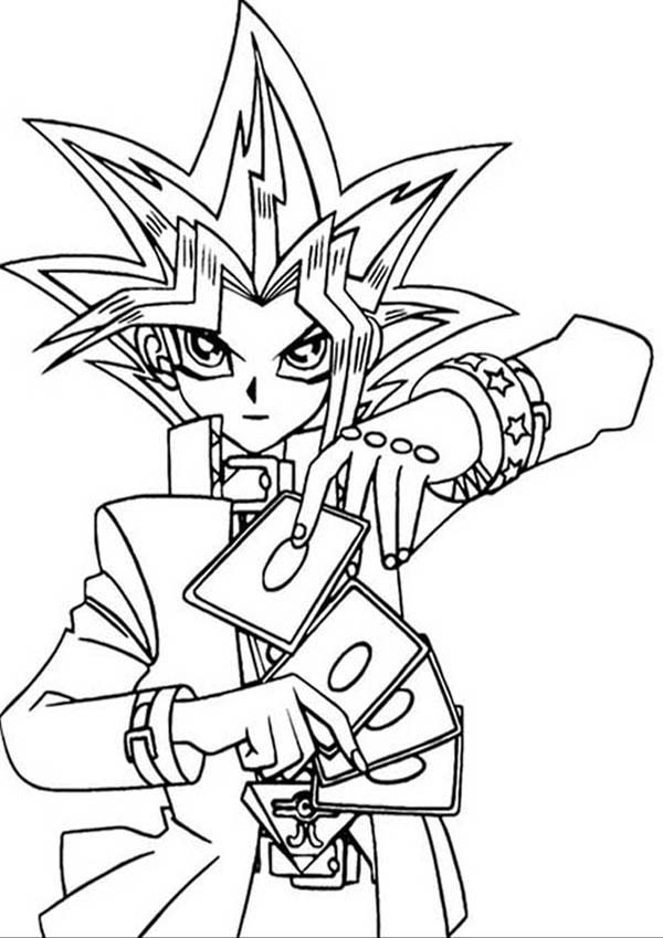 Dibujo para colorear: Yu-Gi-Oh! (Dibujos animados) #53073 - Dibujos para Colorear e Imprimir Gratis