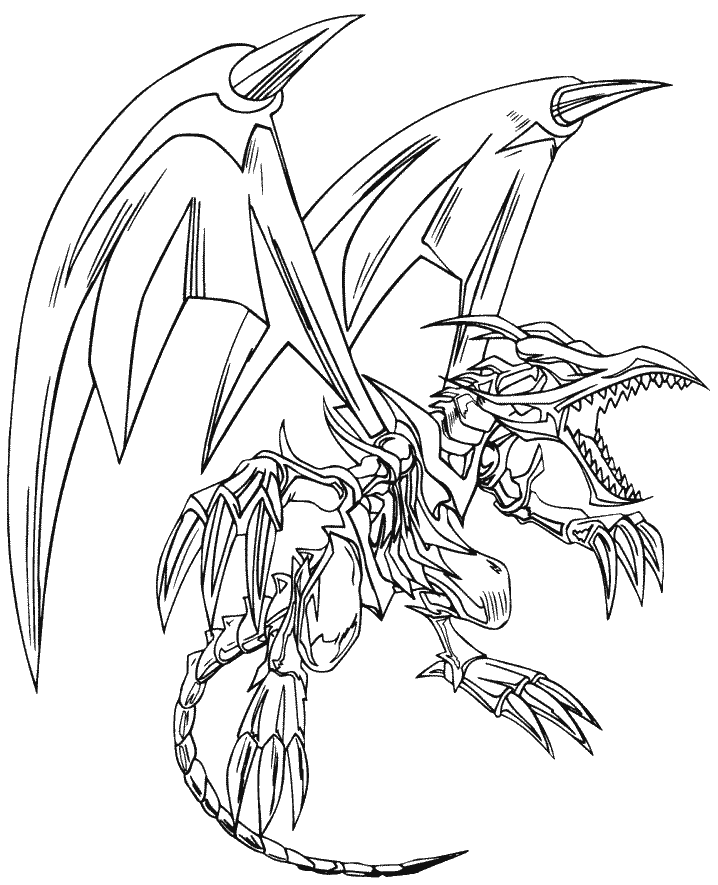 Dibujo para colorear: Yu-Gi-Oh! (Dibujos animados) #53080 - Dibujos para Colorear e Imprimir Gratis