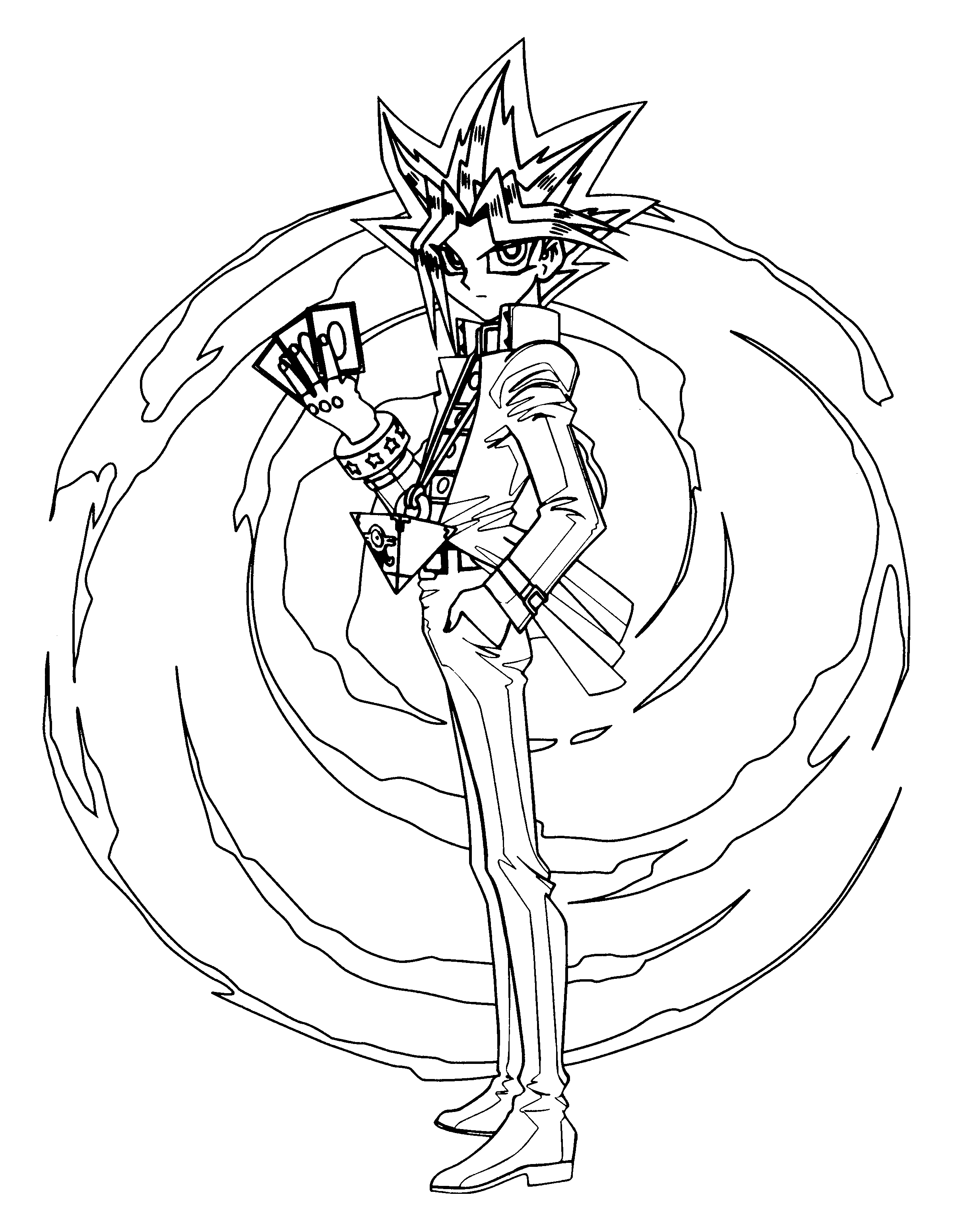 Dibujo para colorear: Yu-Gi-Oh! (Dibujos animados) #53087 - Dibujos para Colorear e Imprimir Gratis