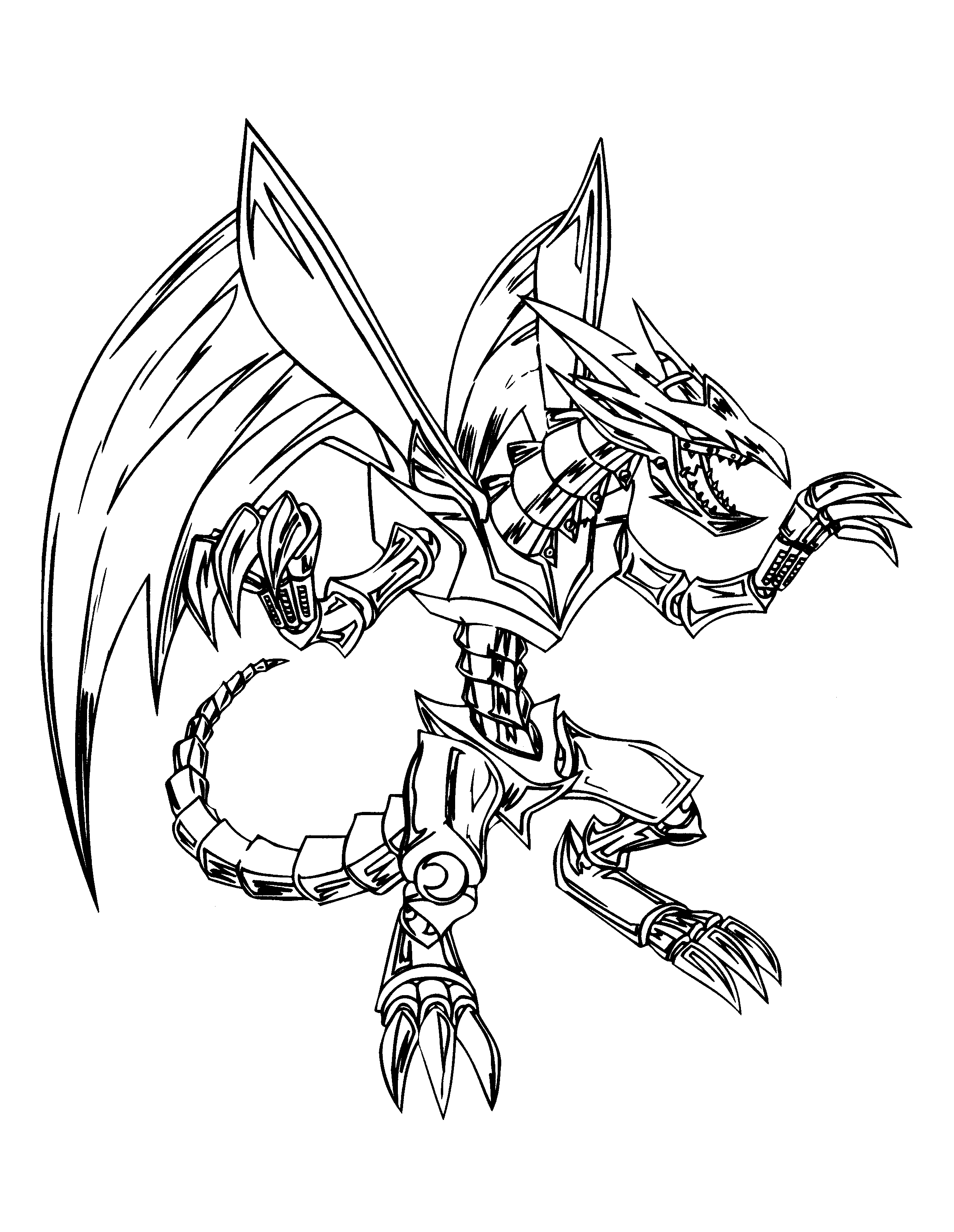 Dibujo para colorear: Yu-Gi-Oh! (Dibujos animados) #53100 - Dibujos para Colorear e Imprimir Gratis