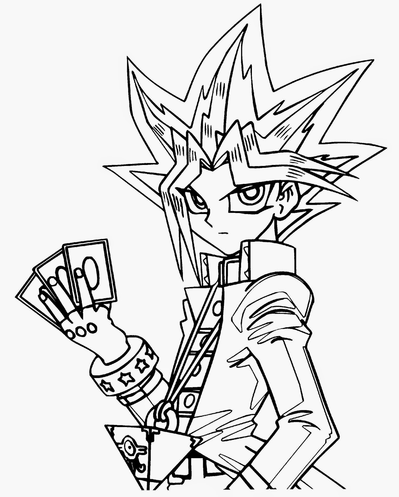 Dibujo para colorear: Yu-Gi-Oh! (Dibujos animados) #53106 - Dibujos para Colorear e Imprimir Gratis