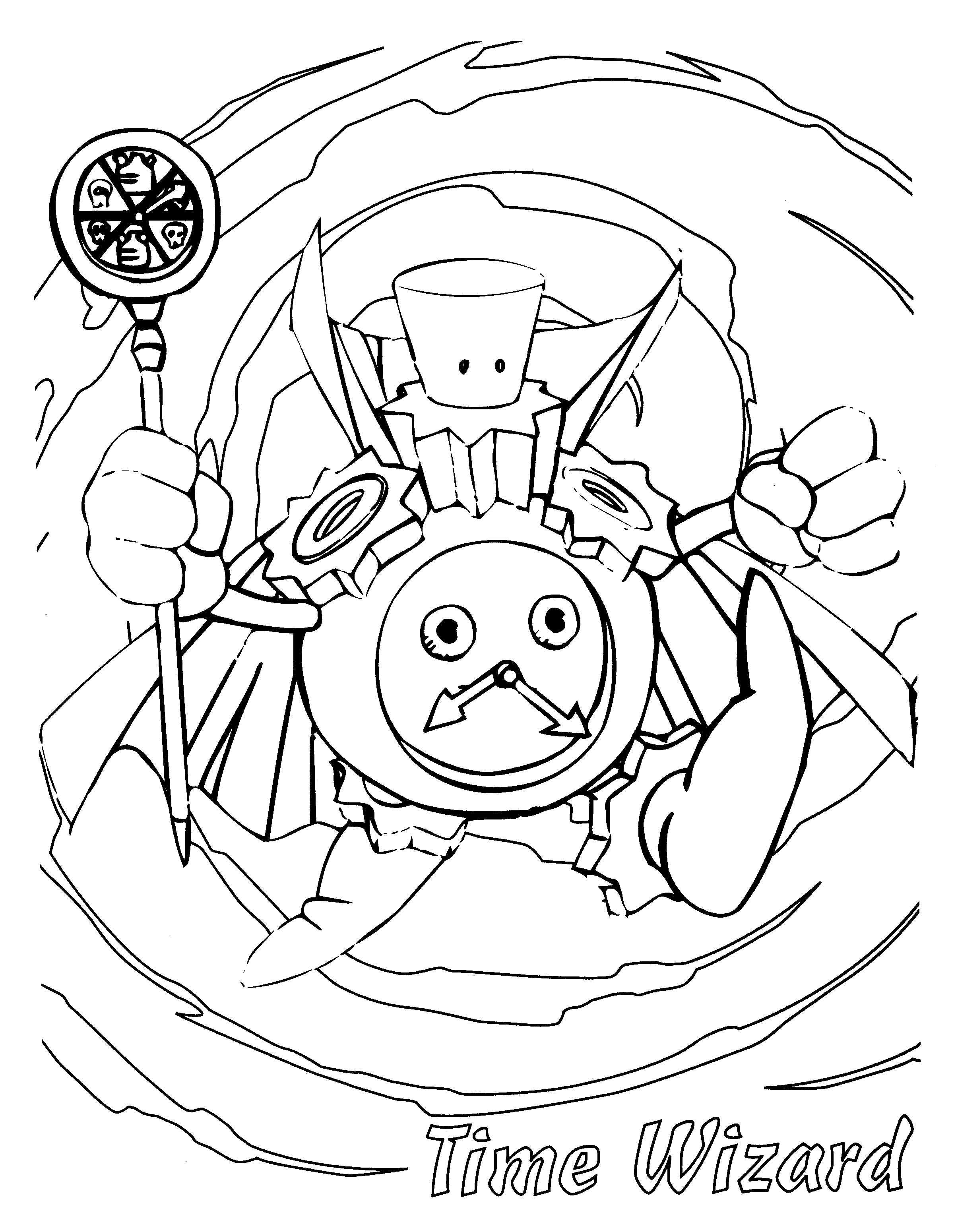 Dibujo para colorear: Yu-Gi-Oh! (Dibujos animados) #53115 - Dibujos para Colorear e Imprimir Gratis