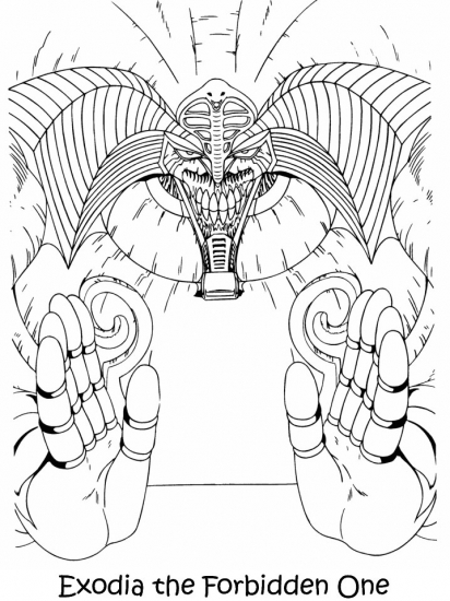 Dibujo para colorear: Yu-Gi-Oh! (Dibujos animados) #53143 - Dibujos para Colorear e Imprimir Gratis