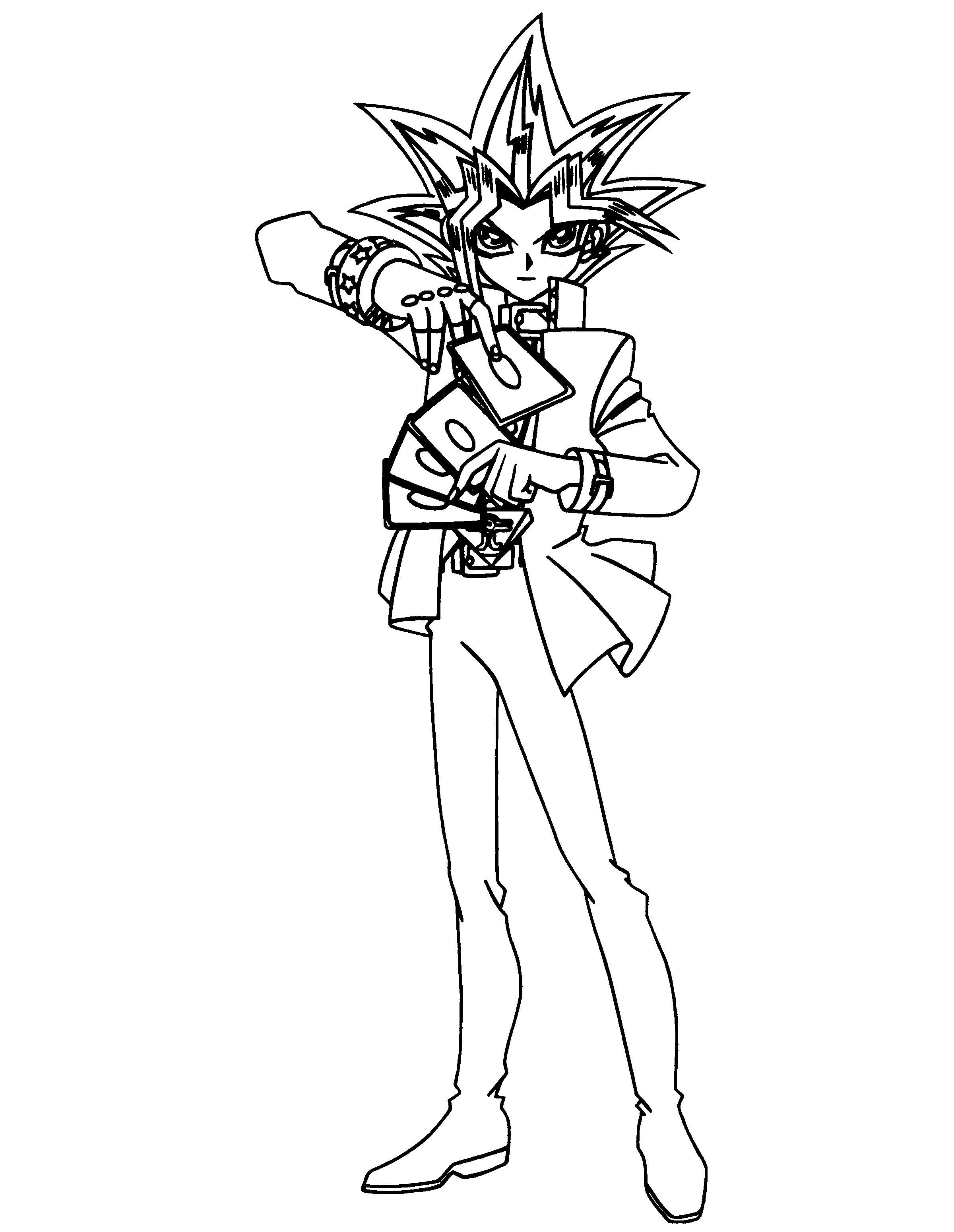 Dibujo para colorear: Yu-Gi-Oh! (Dibujos animados) #53161 - Dibujos para Colorear e Imprimir Gratis