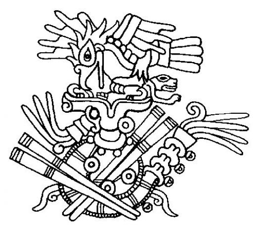 Dibujo para colorear: Mitología azteca (Dioses y diosas) #111545 - Dibujos para Colorear e Imprimir Gratis