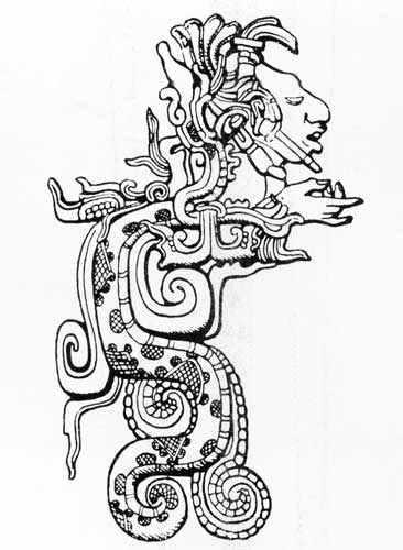 Dibujo para colorear: Mitología azteca (Dioses y diosas) #111591 - Dibujos para Colorear e Imprimir Gratis