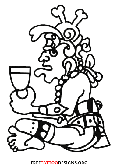 Dibujo para colorear: Mitología azteca (Dioses y diosas) #111598 - Dibujos para Colorear e Imprimir Gratis