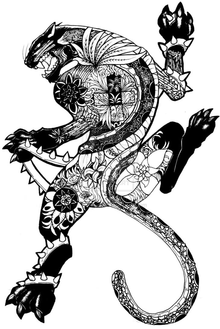Dibujo para colorear: Mitología azteca (Dioses y diosas) #111641 - Dibujos para Colorear e Imprimir Gratis