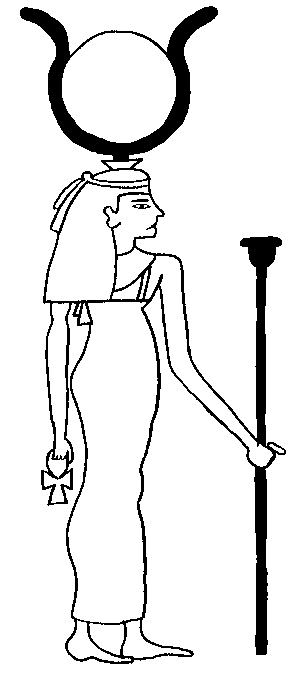 Dibujo para colorear: Mitología egipcia (Dioses y diosas) #111209 - Dibujos para Colorear e Imprimir Gratis