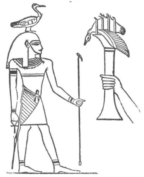 Dibujo para colorear: Mitología egipcia (Dioses y diosas) #111226 - Dibujos para Colorear e Imprimir Gratis