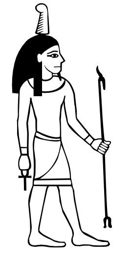 Dibujo para colorear: Mitología egipcia (Dioses y diosas) #111240 - Dibujos para Colorear e Imprimir Gratis