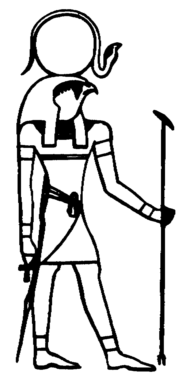 Dibujo para colorear: Mitología egipcia (Dioses y diosas) #111291 - Dibujos para Colorear e Imprimir Gratis