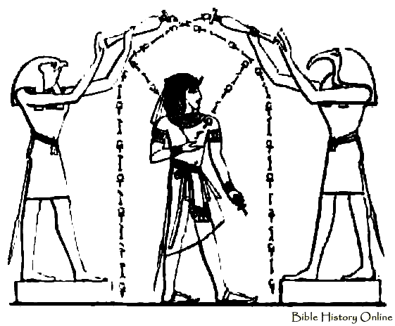 Dibujo para colorear: Mitología egipcia (Dioses y diosas) #111296 - Dibujos para Colorear e Imprimir Gratis