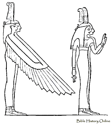 Dibujo para colorear: Mitología egipcia (Dioses y diosas) #111319 - Dibujos para Colorear e Imprimir Gratis