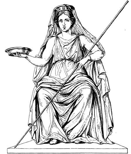 Dibujo para colorear: Mitología griega (Dioses y diosas) #109614 - Dibujos para Colorear e Imprimir Gratis
