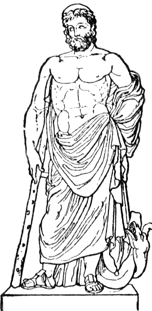 Dibujo para colorear: Mitología griega (Dioses y diosas) #109714 - Dibujos para Colorear e Imprimir Gratis