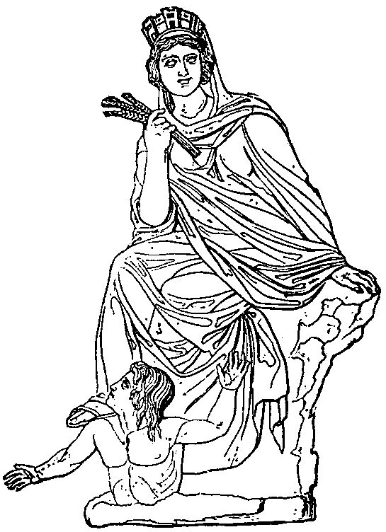 Dibujo para colorear: Mitología griega (Dioses y diosas) #109769 - Dibujos para Colorear e Imprimir Gratis