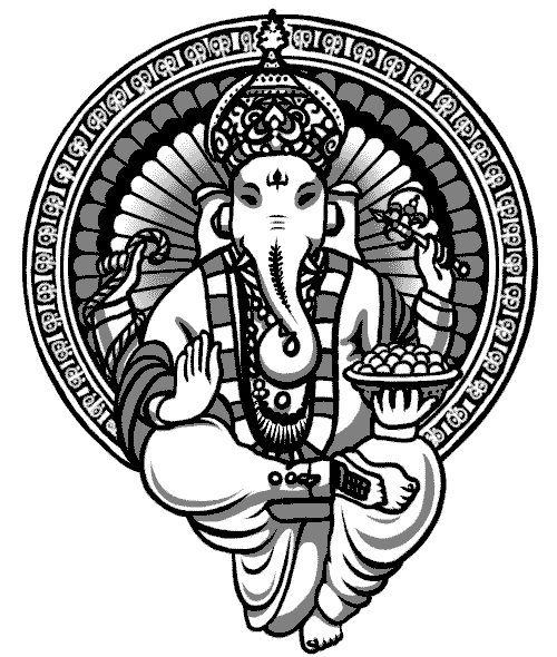 Dibujo para colorear: Mitología hindú (Dioses y diosas) #109296 - Dibujos para Colorear e Imprimir Gratis