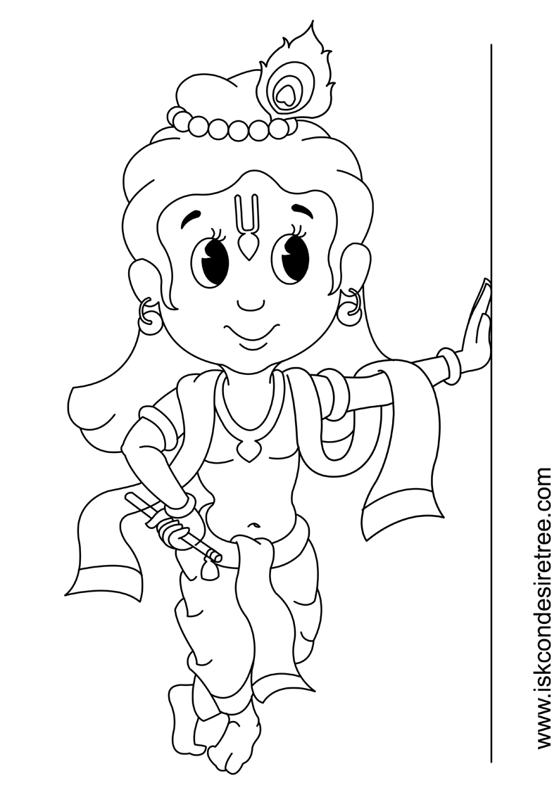 Dibujo para colorear: Mitología hindú (Dioses y diosas) #109409 - Dibujos para Colorear e Imprimir Gratis