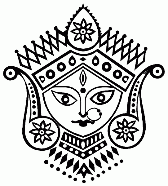 Dibujo para colorear: Mitología hindú (Dioses y diosas) #109435 - Dibujos para Colorear e Imprimir Gratis