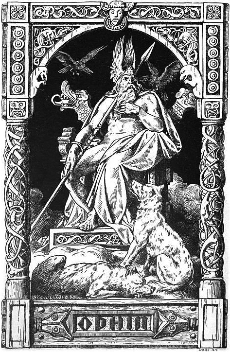 Dibujo para colorear: Mitología nórdica (Dioses y diosas) #110414 - Dibujos para Colorear e Imprimir Gratis
