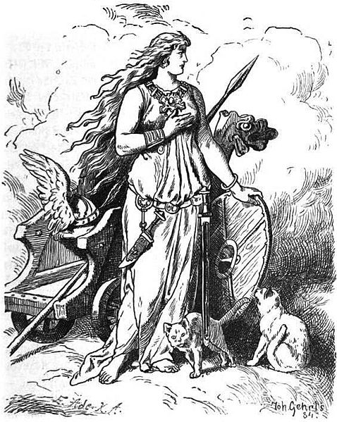 Dibujo para colorear: Mitología nórdica (Dioses y diosas) #110431 - Dibujos para Colorear e Imprimir Gratis
