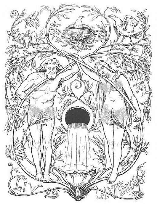 Dibujo para colorear: Mitología nórdica (Dioses y diosas) #110457 - Dibujos para Colorear e Imprimir Gratis