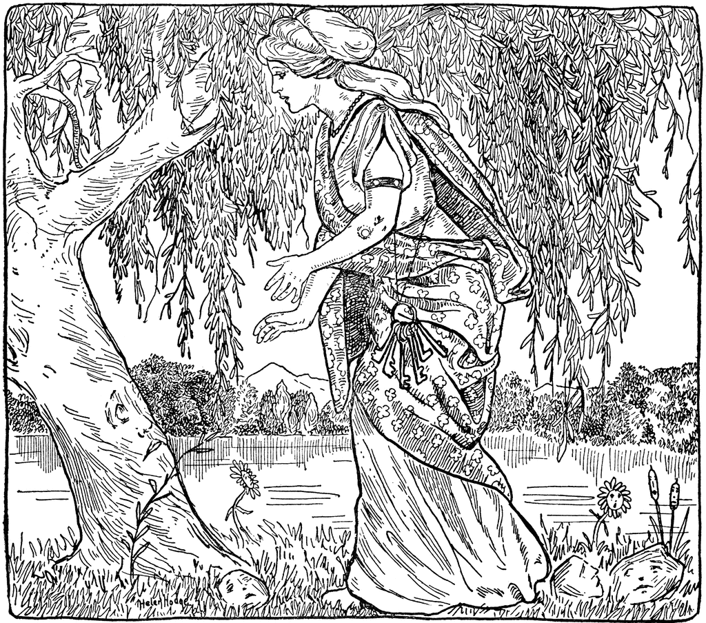 Dibujo para colorear: Mitología nórdica (Dioses y diosas) #110481 - Dibujos para Colorear e Imprimir Gratis
