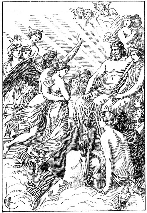Dibujo para colorear: Mitología romana (Dioses y diosas) #110013 - Dibujos para Colorear e Imprimir Gratis
