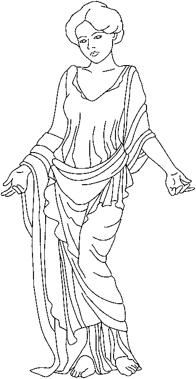Dibujo para colorear: Mitología romana (Dioses y diosas) #110080 - Dibujos para Colorear e Imprimir Gratis